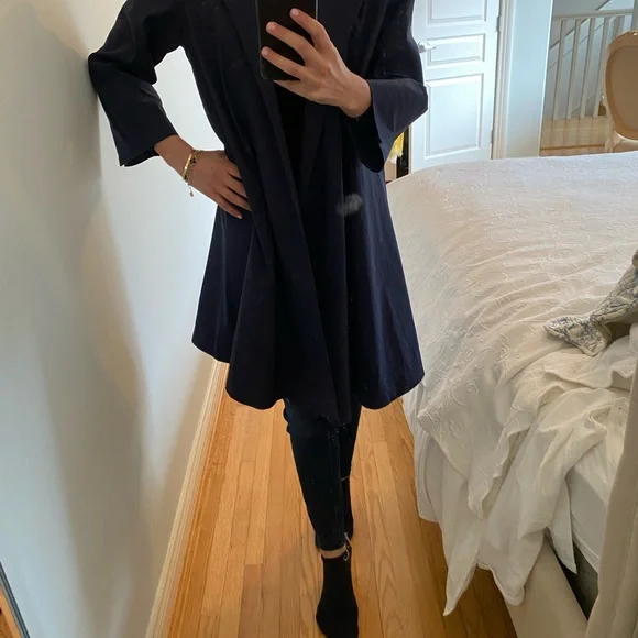 Eileen Fisher Women's Jacket & Coat Trench Coat - Picture 12 of 12